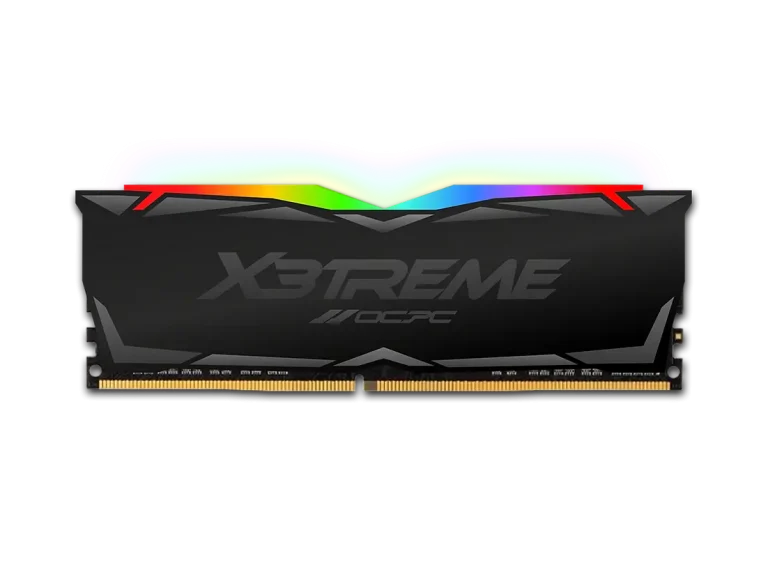 Buy OCPC X3 RGB DDR4 8GB 3200MHz Black Desktop RAM Online in Bangladesh – Gaming RAM with RGB Lighting