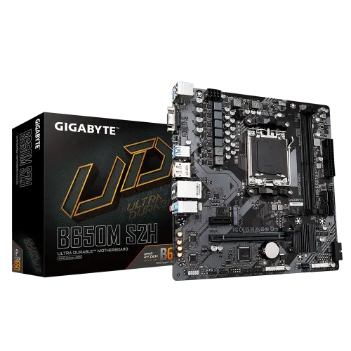 GIGABYTE B650M S2H AM5 Micro-ATX DDR5 Motherboard with Ryzen 7000/8000/9000 support available at Tech Moon BD