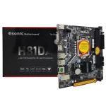 Esonic H81DA1 DDR3 Micro-ATX Intel H81 Motherboard supporting Intel 4th Gen CPUs with M.2 NVMe slot and HDMI/VGA outputs available at Tech Moon BD