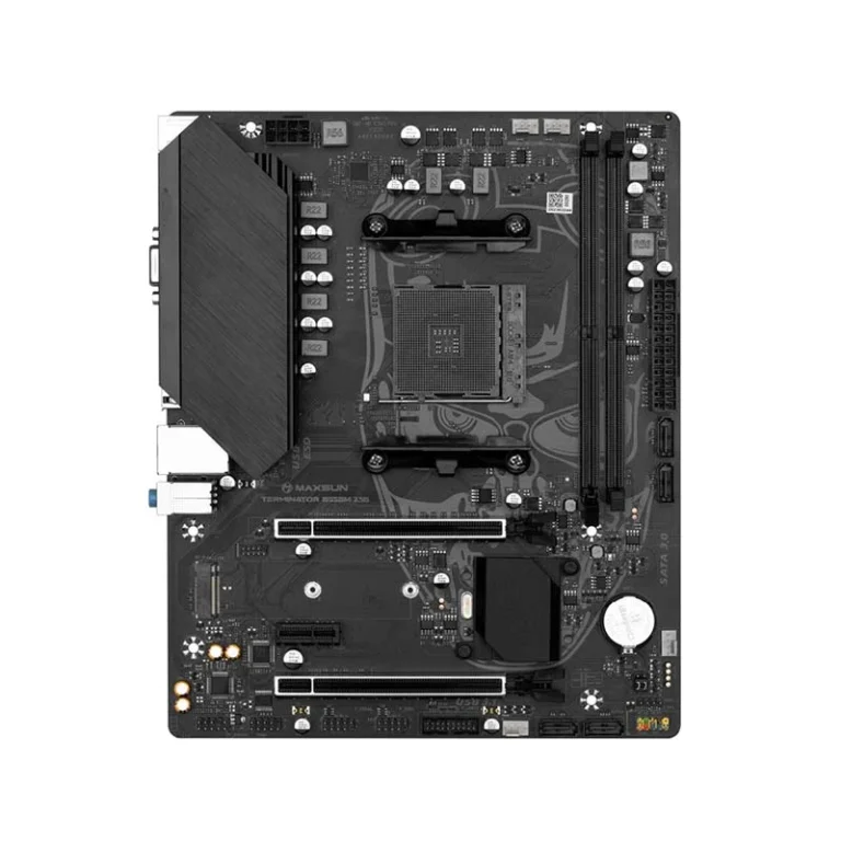 Maxsun Terminator B550M 2.5G DDR4 AMD AM4 Micro-ATX Motherboard supporting Ryzen 3000/4000G/5000 Series with 2.5G LAN available at Tech Moon BD