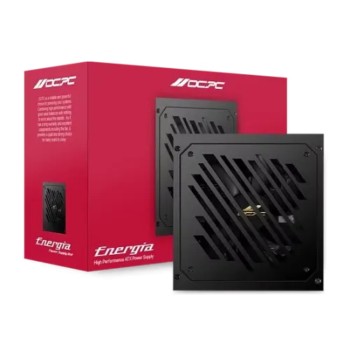 OCPC ENERGIA BZ750 750W 80+ Bronze ATX Power Supply for gaming and workstation PCs available at Tech Moon BD