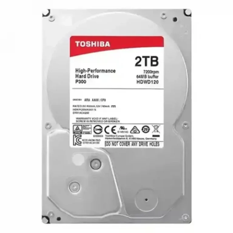 Toshiba 2TB 7200RPM 3.5 Inch SATA Desktop Hard Drive – Tech Moon BD Bangladesh