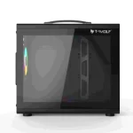 T-Wolf XPLENDER X5 BH ARGB Portable M-ATX Gaming Case with Tempered Glass Side Panel in Bangladesh