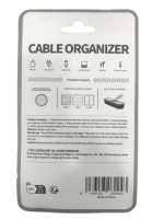 BOOMRAY CC-809-4 4 Slot Silicone Cable Organizer Clip for USB Type-C Charging Cables available at Tech Moon BD Bangladesh