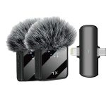 F15-2-2N1 Wireless Collar Microphone with Noise Reduction for iPhone and Android Smartphones available at Tech Moon BD Bangladesh